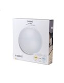 Luminária de teto LED CARME, Ø 380mm 27,5W CTT 3000K/4000K/6000K - 2730lm/3330lm/3090lm, fumê ou branco
