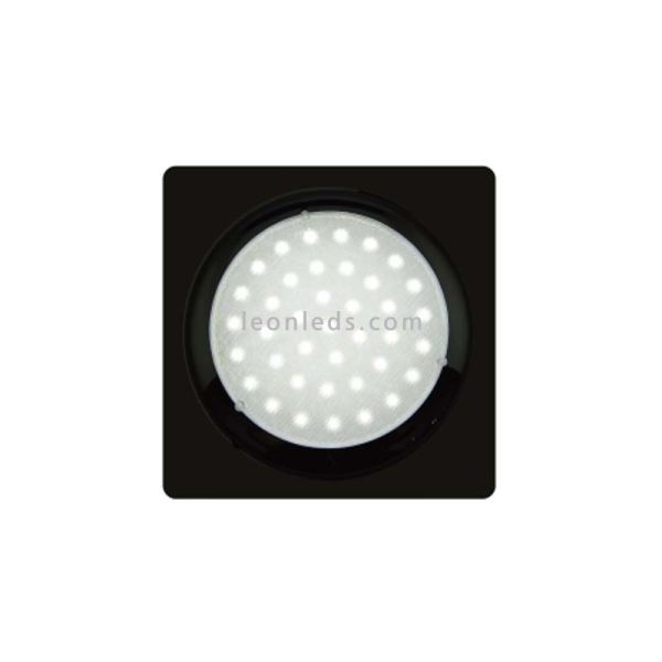 Plafón LED Redondo para interior 12/24V 2590Lm para camiones al mejor precio | LeonLeds Iluminación