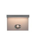 Luminária de parede LED solar BLYDE 5W 700lm com sensor de movimento, 2300-4000K IP44 antracite