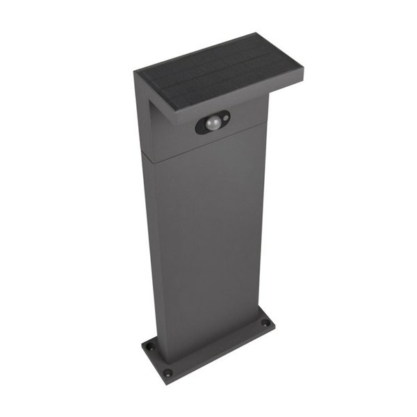 Poste de LED solar BLYDE de 60 cm, sensor de movimento e bateria recarregável, 5 W 700 lm, 2300-4000 K IP44
