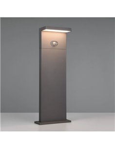 Poste LED solar BLYDE 60cm, sensor de movimento y batería recargable, 5W 700lm, 2300 - 4000K IP44 2