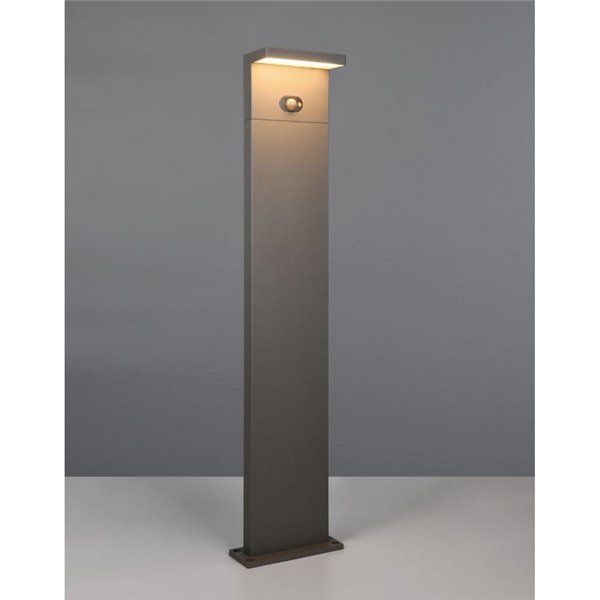 Poste LED solar BLYDE 100cm, sensor de movimento y batería recargable, 5W 700lm, 2300 - 4000K IP44