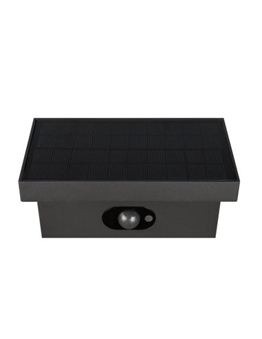 Poste de LED solar BLYDE de 100 cm, sensor de movimento e bateria recarregável, 5 W 700 lm, 2300-4000 K IP44