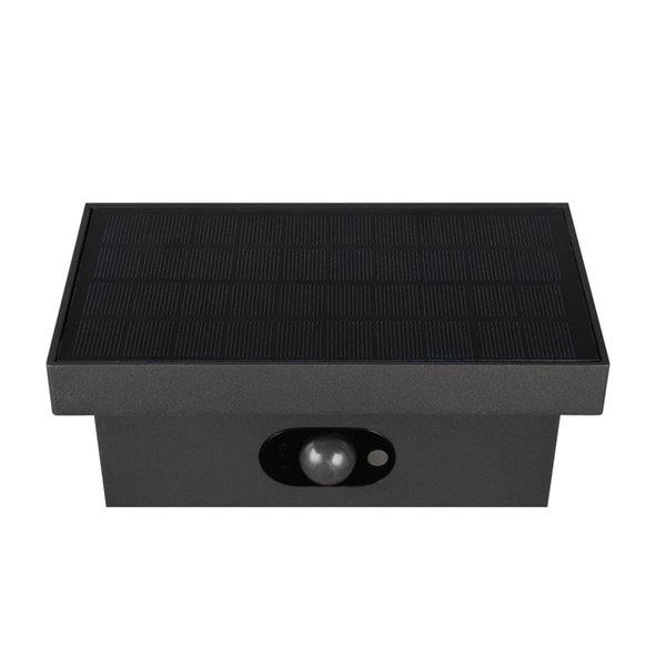 Poste de LED solar BLYDE de 100 cm, sensor de movimento e bateria recarregável, 5 W 700 lm, 2300-4000 K IP44