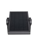 Aplique solar exterior LED MALAWI, sensor de movimiento  5W 700lm, 2300 - 4000K IP44 Antracita