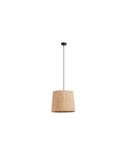 Lámpara de techo THAIS S Ø35cm, estilo rústico de rafia bali, E27 max 15W (no incl.), IP20
