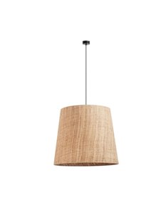Lámpara de techo THAIS L Ø70cm, estilo rústico de rafia bali, E27 max 15W (no incl.), IP20