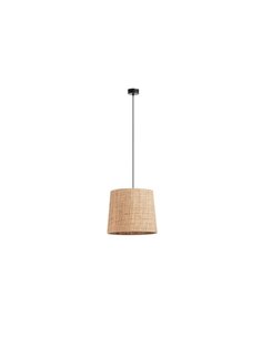 Lámpara de techo exterior THAIS S Ø35cm, estilo rústico de rafia bali, bombilla excl E27 max 15W, IP65