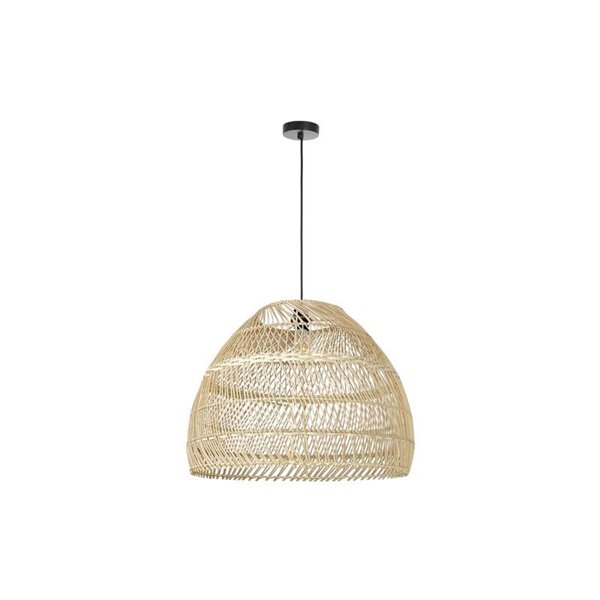 Lámpara de techo VIETNAM S Ø40cm, estilo rústico de mimbre claro/oscuro, E27 max 15W (no incl.), IP20