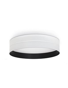 Plafón de techo LED VINYL M Ø405mm, 30W 3316lm, 3000K, IP40, distintos acabados