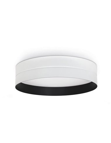 Plafón de techo LED VINYL M Ø405mm, 30W 3316lm, 3000K, IP40, distintos acabados