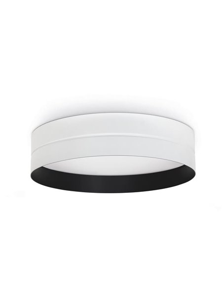 Plafón de techo LED VINYL M Ø405mm, 30W 3316lm, 3000K, IP40, distintos acabados