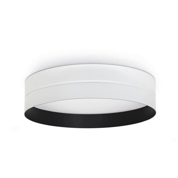 Plafón de techo LED VINYL M Ø405mm, 30W 3316lm, 3000K, IP40, distintos acabados