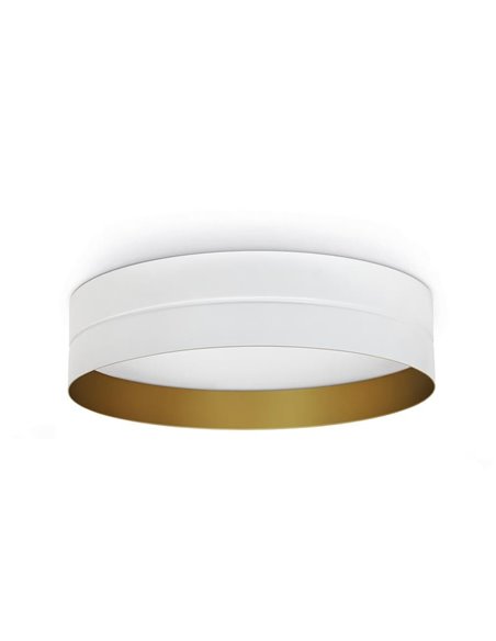 Plafonnier LED VINYL M Ø405mm, 30W 3316lm, 3000K, IP40, différentes finitions