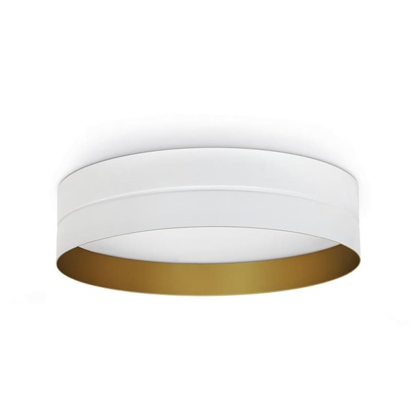 Plafonnier LED VINYL M Ø405mm, 30W 3316lm, 3000K, IP40, différentes finitions