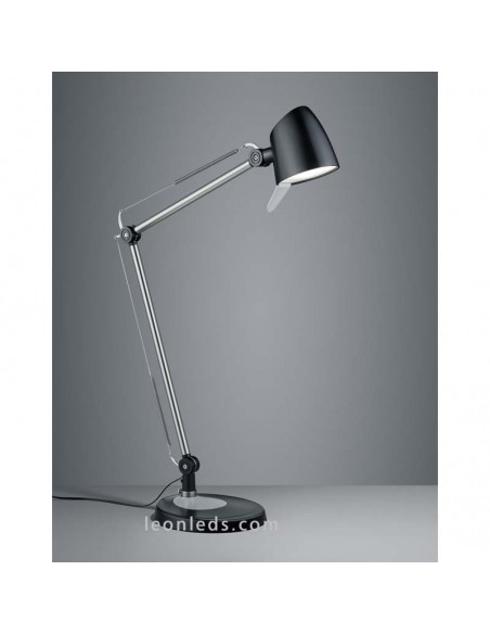 Lampe de bureau LED Rado 3-en-1 noire 5W au meilleur prix | LeonLeds Lighting