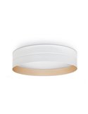 Plafonnier LED VINYL M Ø405mm, 30W 3316lm, 3000K, IP40, différentes finitions