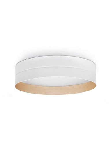 Plafonnier LED VINYL M Ø405mm, 30W 3316lm, 3000K, IP40, différentes finitions