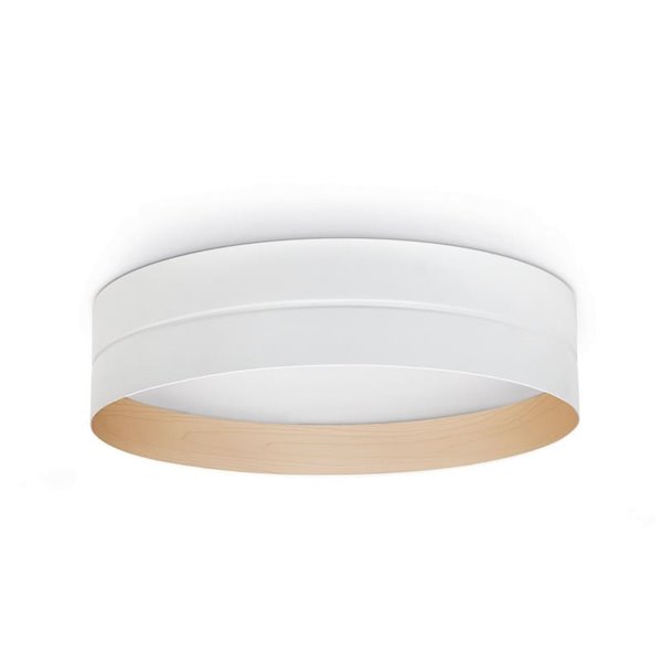 Plafonnier LED VINYL M Ø405mm, 30W 3316lm, 3000K, IP40, différentes finitions
