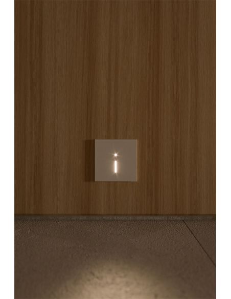 LAO LED-Einbauleuchte 1,5 W mit Sensor und Farbtemperaturschalter – Weiß oder Schwarz von Beneito Faure