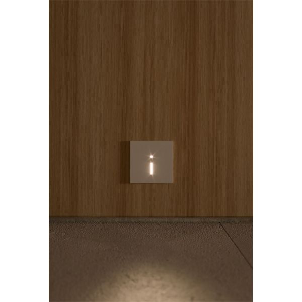 Feu de signalisation LED encastré Beneito Faure LAO 1,5 W avec capteur et interrupteur CCT – Blanc ou noir