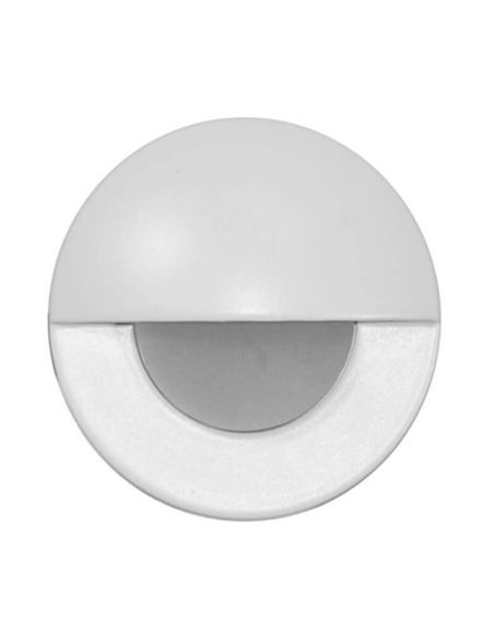 Aplique LED Blanco Redondo ILO 2W Empotrable de Señalización Interior 3000K Beneito Faure
