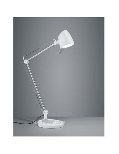  	Flexo de Estudio LED Rado 3 en 1 Blanco -5W- para mesas de oficinas o escritorios en oferta | LeonLeds Iluminación