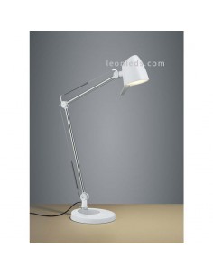 Flexo de Estudio LED Rado 3 en 1 Blanco -5W- para mesas de oficinas o escritorios en oferta | LeonLeds Iluminación 2