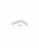 Plafón LED de techo cuadrado Coin blanco pequeño