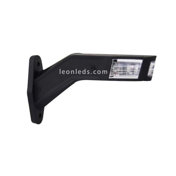 Cuerno LED 3 funciones luz ambar blanca y roja para camiones con tulipa trasnparente incolora | LeonLeds Iluminación