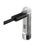 Linterna LED ultra ligera de mano TIKI GITD GREEN, brilla en la oscuridad 300Lm y alcance 71m IP66