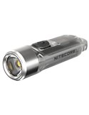 Linterna LED ultra ligera de mano TIKI GITD GREEN, brilla en la oscuridad 300Lm y alcance 71m IP66