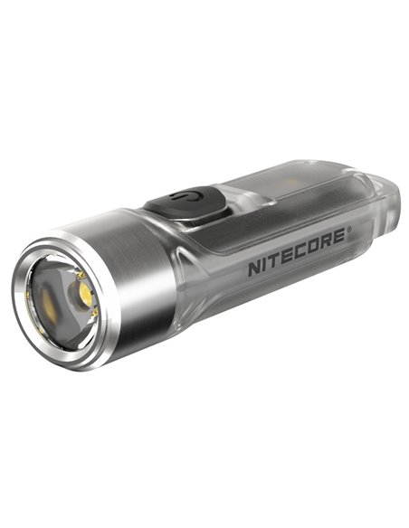 Linterna LED ultra ligera de mano TIKI GITD GREEN, brilla en la oscuridad 300Lm y alcance 71m IP66