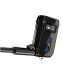 Linterna de mano Tini2 SS compacta y resistente, accesorio llavero 500Lm y 89m alcance, recargable USB-C Negra
