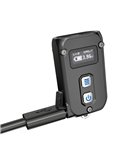 Linterna LED pequeña y ligera TINI2 batería recargable 500Lm, accesorio llavero IP54 Gris
