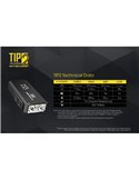 Linterna LED de mano TIP2 720 lúmenes con llavero magnético, batería 500mAh recargable USB IP67