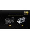 Linterna LED de mano TIP2 720 lúmenes con llavero magnético, batería 500mAh recargable USB IP67