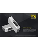 Linterna LED de mano TIP2 720 lúmenes con llavero magnético, batería 500mAh recargable USB IP67