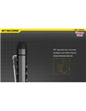 Linterna LED de mano super ligera Thumb LEO 45Lm, luz 120º orientable, modo ultravioleta, clip enganche 