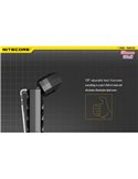 Linterna LED de mano super ligera Thumb LEO 45Lm, luz 120º orientable, modo ultravioleta, clip enganche 