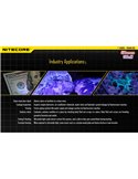 Linterna LED de mano super ligera Thumb LEO 45Lm, luz 120º orientable, modo ultravioleta, clip enganche 