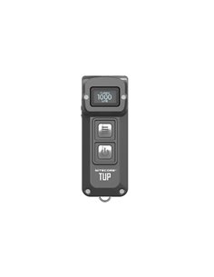 Linterna LED de mano TUP GRAY compacta 1000 lúmenes y 180m alcance, batería 1200mAh recargable Gris