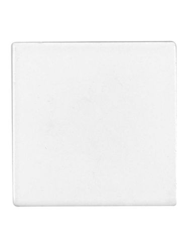 Applique murale LED carrée Beneito Faure PORT, blanche, 4 W, encastrée, avec éclairage 360°, 3 000 K