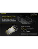 Linterna LED de mano TUP GRAY compacta 1000 lúmenes y 180m alcance, batería 1200mAh recargable Gris