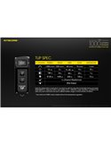 Linterna LED de mano TUP GRAY compacta 1000 lúmenes y 180m alcance, batería 1200mAh recargable Gris