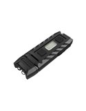 Linterna LED de mano super ligera Thumb LEO 45Lm, luz 120º orientable, modo ultravioleta, clip enganche 
