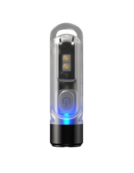 Linterna de mano TIKI UV con luz ultravioleta, muy ligera y cuerpo luminoso high CRI IP66 Gris