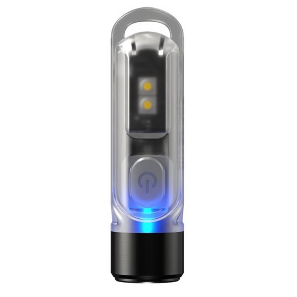 Linterna de mano TIKI UV con luz ultravioleta, muy ligera y cuerpo luminoso high CRI IP66 Gris