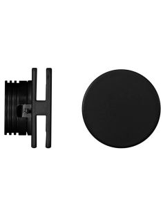 Aplique LED Negro de Señalización GROW 4W Redondo Empotrable Interior 3000K BF4107 Benito Faure