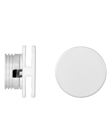 Detalhe da luz de sinalização LED interna embutida redonda branca GROW 4W 3000K